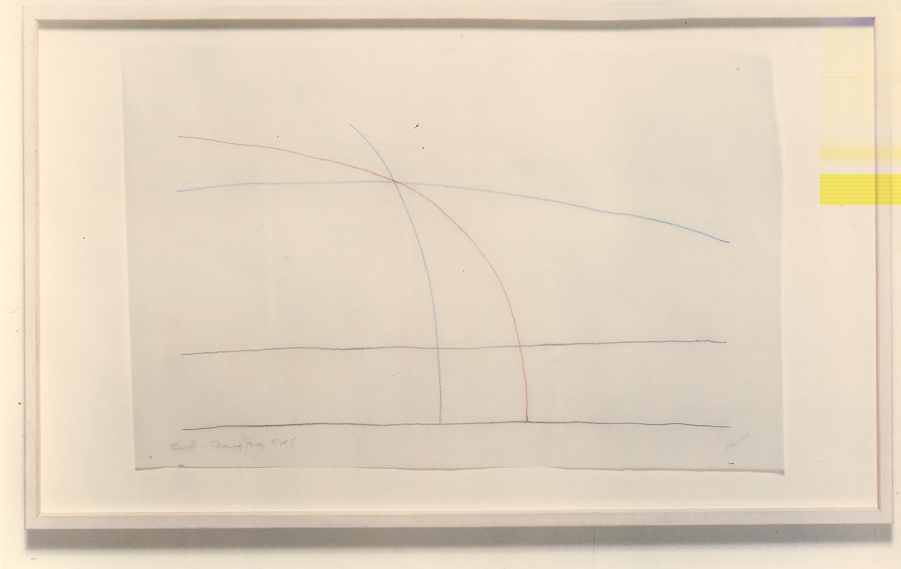 Max Neuhaus, Study for the drawing u0027Roundu0027